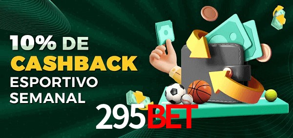 10% de bônus de cashback na 295bet